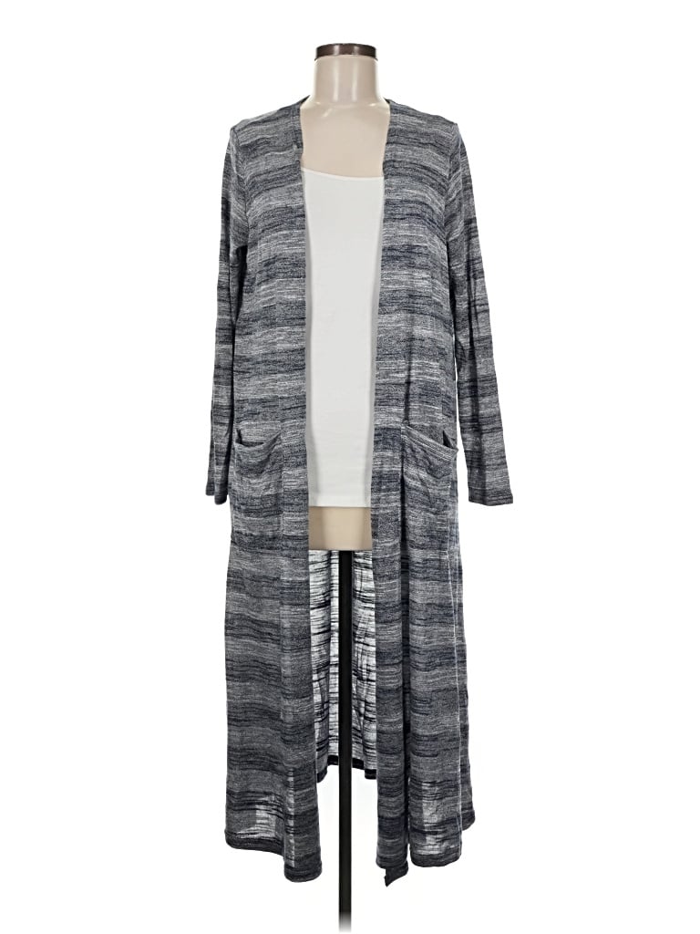 Pre-owned Lularoe Cardigan Sweater In Gray