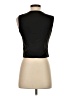 Shein 100% Polyester Black Sleeveless Blouse Size 4 - photo 2