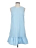 Shein 100% Polyester Blue Casual Dress Size 4 - photo 1