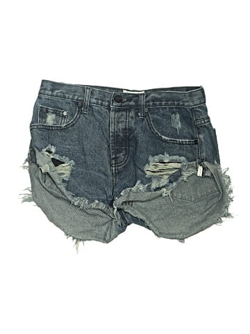 ONE X ONETEASPOON Denim Shorts (view 1)
