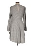 Project Runway 100% Polyester Houndstooth Gray Casual Dress Size L - photo 2