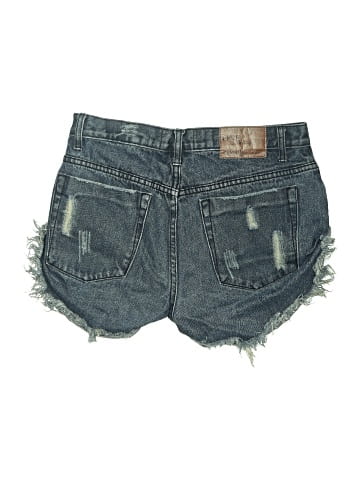 ONE X ONETEASPOON Denim Shorts (view 2)