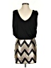 Sequin Hearts Chevron-herringbone Black Cocktail Dress Size S - photo 1