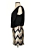 Sequin Hearts Chevron-herringbone Black Cocktail Dress Size S - photo 5
