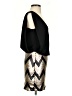 Sequin Hearts Chevron-herringbone Black Cocktail Dress Size S - photo 4