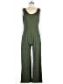 Shein Solid Green Jumpsuit Size L - photo 1
