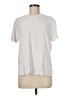 Assorted Brands Solid Ivory Short Sleeve T-Shirt Size M - photo 1