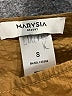 Marysia 100% Cotton Brown 3/4 Sleeve Blouse Size S - photo 6