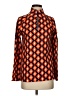 Mud Pie 100% Cotton Orange Long Sleeve Top Size S - photo 1