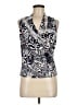 Renee C. Blue Sleeveless Blouse Size M - photo 1
