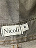 Nicoli 100% Cotton Gray Jumpsuit Size M - photo 4