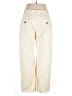 Zara Solid Ivory Casual Pants Size XL - photo 2