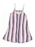 Roxy 100% Viscose Stripes Pink Dress Size 7 - photo 2