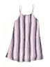 Roxy 100% Viscose Stripes Pink Dress Size 7 - photo 1