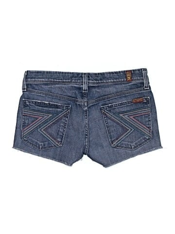 7 For All Mankind Denim Shorts (view 2)