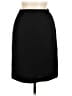 Sag Harbor 100% Wool Solid Black Wool Skirt Size 6 (petite) - photo 2