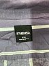 RSQ Stripes Gray Short Sleeve Blouse Size L - photo 7