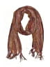 Unbranded Burgundy Tan Scarf One size - photo 1