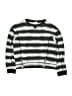 Molo 100% Cotton Stripes Silver Pullover Sweater Size 140 cm / US 10 - photo 1
