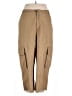 ASOS 100% Cotton Tan Cargo Pants Size 14 - photo 1