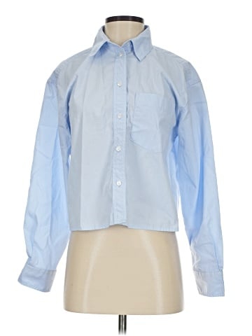 Banana Republic Factory Store Long Sleeve Button-Down Shirt (view 1)