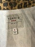 Torrid Animal Print Gold Jacket Size 4X Plus (4) - photo 6