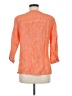 Talbots 100% Linen Orange 3/4 Sleeve Blouse Size M (petite) - photo 2