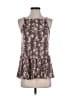 Maurices Gray Brown Sleeveless Blouse Size S - photo 1