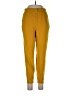 Fabletics Solid Yellow Track Pants Size L - photo 1