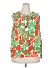 Rose + Olive Green Sleeveless Blouse Size 3X - photo 1