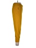 Fabletics Solid Yellow Track Pants Size L - photo 4