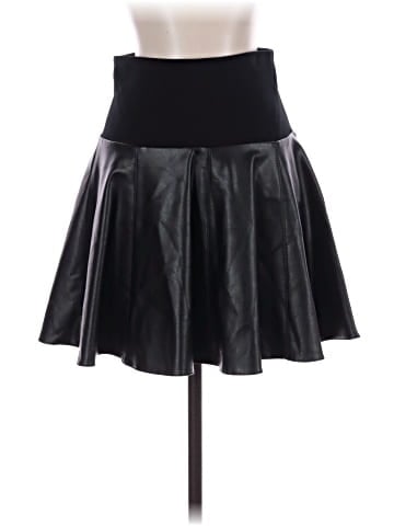 Karen Millen Faux Leather Skirt (view 1)