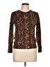 Zara Animal Print Brown Pullover Sweater Size L - photo 1