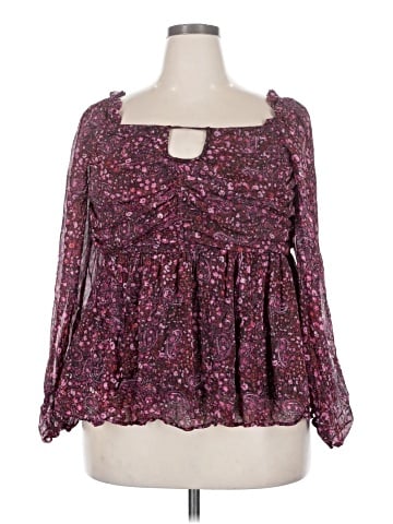 Torrid Long Sleeve Blouse (view 1)
