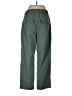 Gap Solid Green Track Pants Size L - photo 2