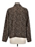 Bentley Animal Print Brown Long Sleeve Blouse Size M (estimated) - photo 2