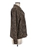 Bentley Animal Print Brown Long Sleeve Blouse Size M (estimated) - photo 4