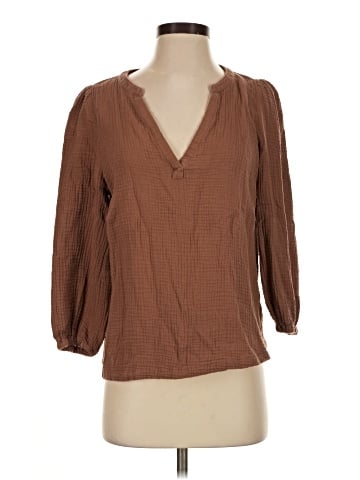 Marine Layer 3/4 Sleeve Blouse (view 1)