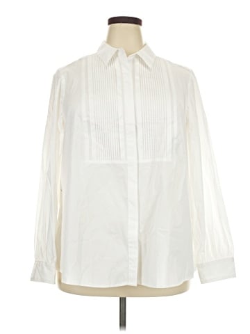 Lane Bryant Long Sleeve Blouse (view 1)