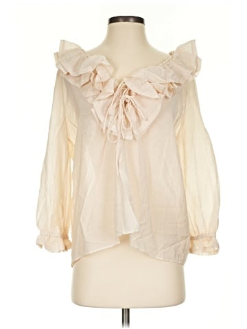 Mustard Seed Long Sleeve Blouse (view 1)