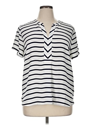 Van Heusen Short Sleeve Blouse (view 1)