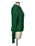 MNG Metallic Green Pullover Sweater Size L - photo 4