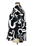 Unbranded 100% Polyester Print Black Long Sleeve Blouse Size 2XL - photo 5