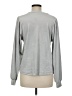 Ann Taylor LOFT Silver Sweatshirt Size M - photo 2