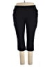 Coral Bay Solid Black Active Pants Size 18 Petite - photo 1