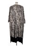 Catherines Animal Print Gray Casual Dress Size 4X - photo 2