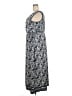 Max Studio Paisley Gray Blue Casual Dress Size XXL - photo 5