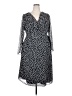Simply Be 100% Polyester Polka Dots Black Casual Dress Size 18 - photo 1