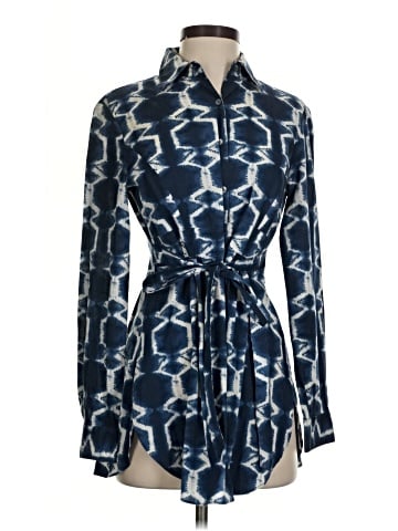 Lafayette 148 New York Long Sleeve Blouse (view 1)