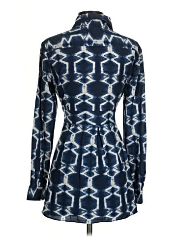 Lafayette 148 New York Long Sleeve Blouse (view 2)